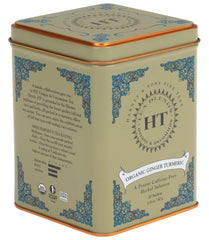 Organic Ginger Turmeric, HT Tin of 20 Sachets